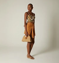 BRAIDED STRAPS BLOUSE