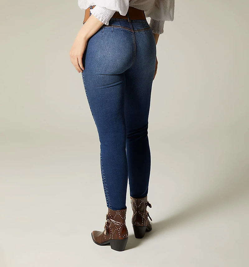 ULTRASLIM JEAN WIDE WAISTBAND ELASTIC BELT