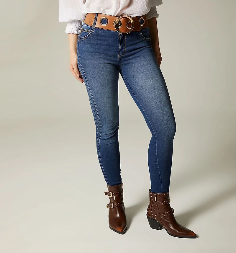 ULTRASLIM JEAN WIDE WAISTBAND ELASTIC BELT