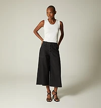 WOMEN'S CULOTTE JEANS WITH FIVE POCKETS