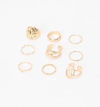 TWISTED RING SET X9
