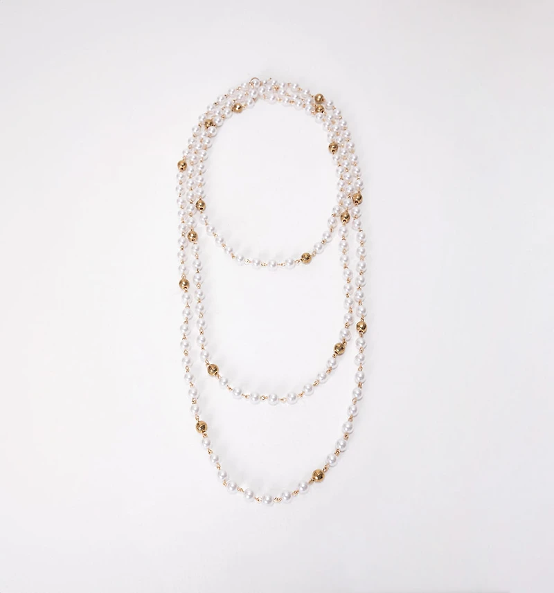LONG PEARL NECKLACE