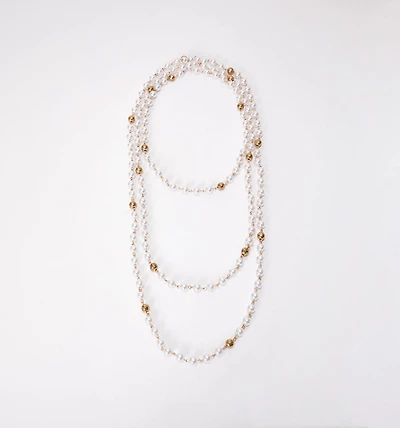LONG PEARL NECKLACE