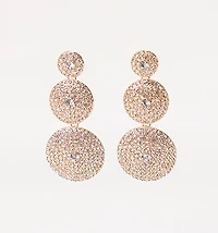 EARRING CIRCLE CRYSTALS