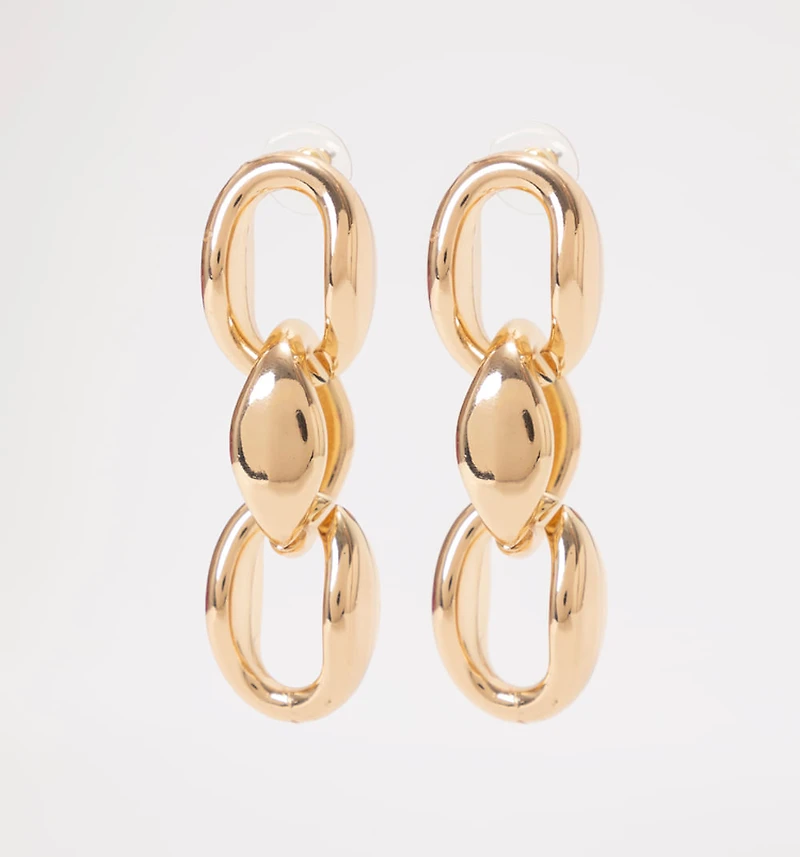 CHAIN LINK EARRING