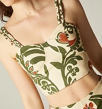 BRAIDED STRAP BLOUSE