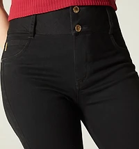 Ultra Slim Butt-Lifting Jeans with Elastic Belt
