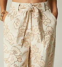 HIGH-WAISTED PALAZZO PANTS WITH BELT