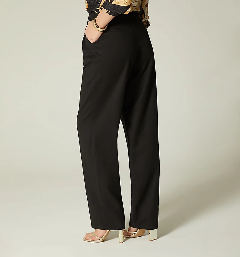 HIGH WAIST PANTS WITH PLEATS