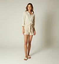 SUPER HIGH-WAIST SHORTS WITH POCKETS