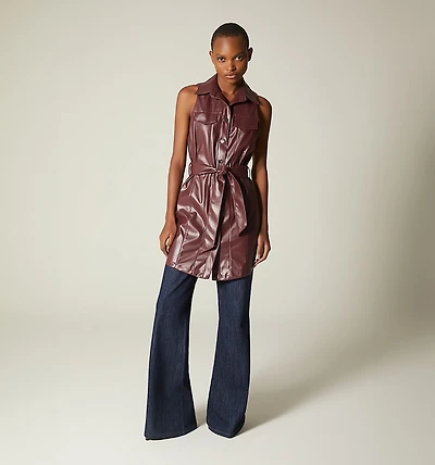 SACK DRESS WITH BELT M