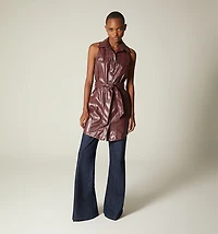 SACK DRESS WITH BELT M