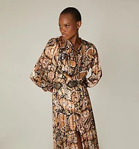 LONG DRESS 3/4 SLEEVE
