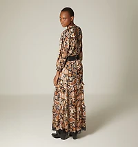 LONG DRESS 3/4 SLEEVE