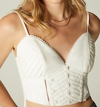 Blouse with Tie Straps on Back