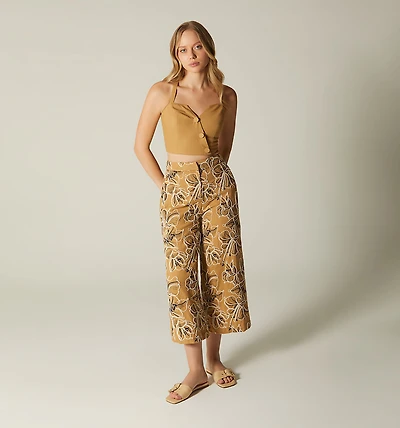 Twisted Cup Strap Blouse