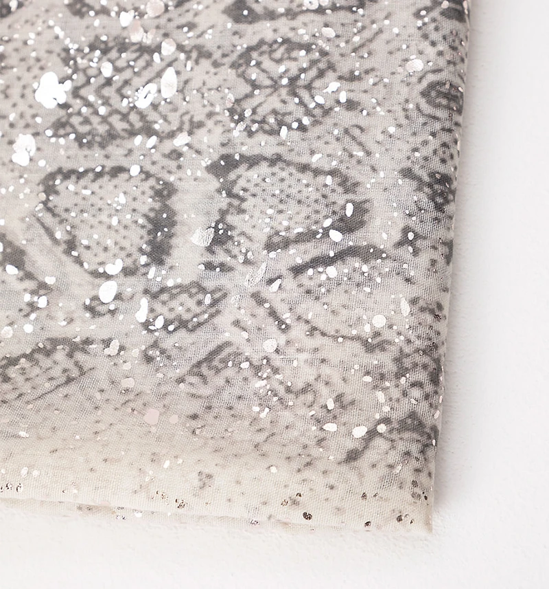 Python Pashmina with Lurex