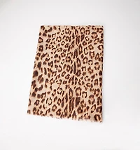 ANIMAL PRINT PASHMINA WITH LUREX