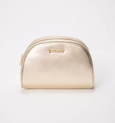 METALLIC COSMETIC BAG