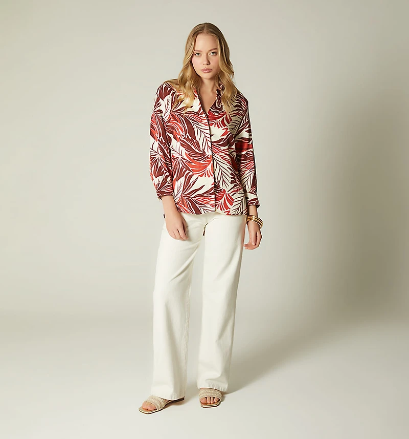SHIRT BLOUSE 3/4 SLEEVE