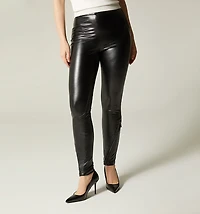 HIGH-WAISTED SKINNY LEGGINGS WITH ZIPPERS