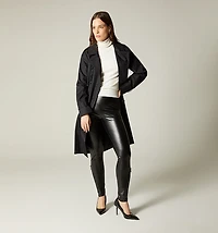 HIGH-WAISTED SKINNY LEGGINGS WITH ZIPPERS