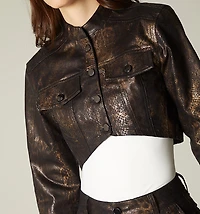 SHORT BULLFIGHTER STYLE JACKET FOR WOMEN