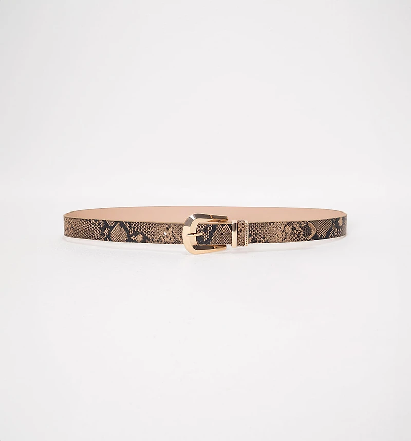 PYTHON BELT MULTIPLE BUCKLE