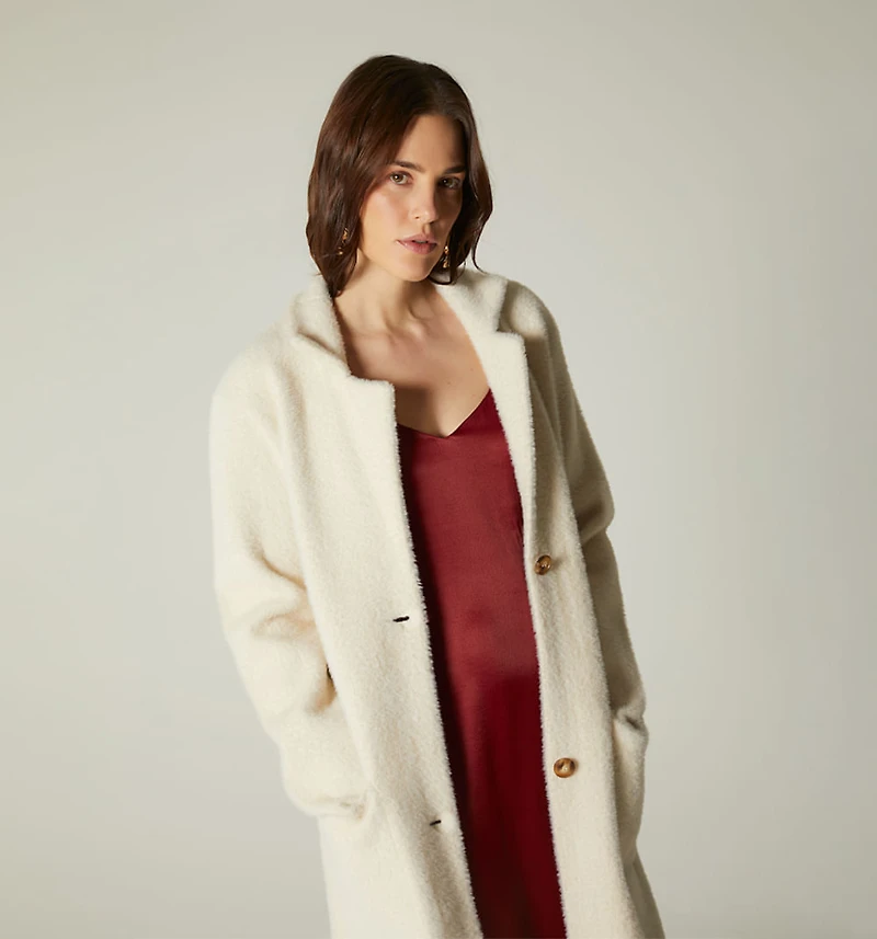 PLUSH COAT