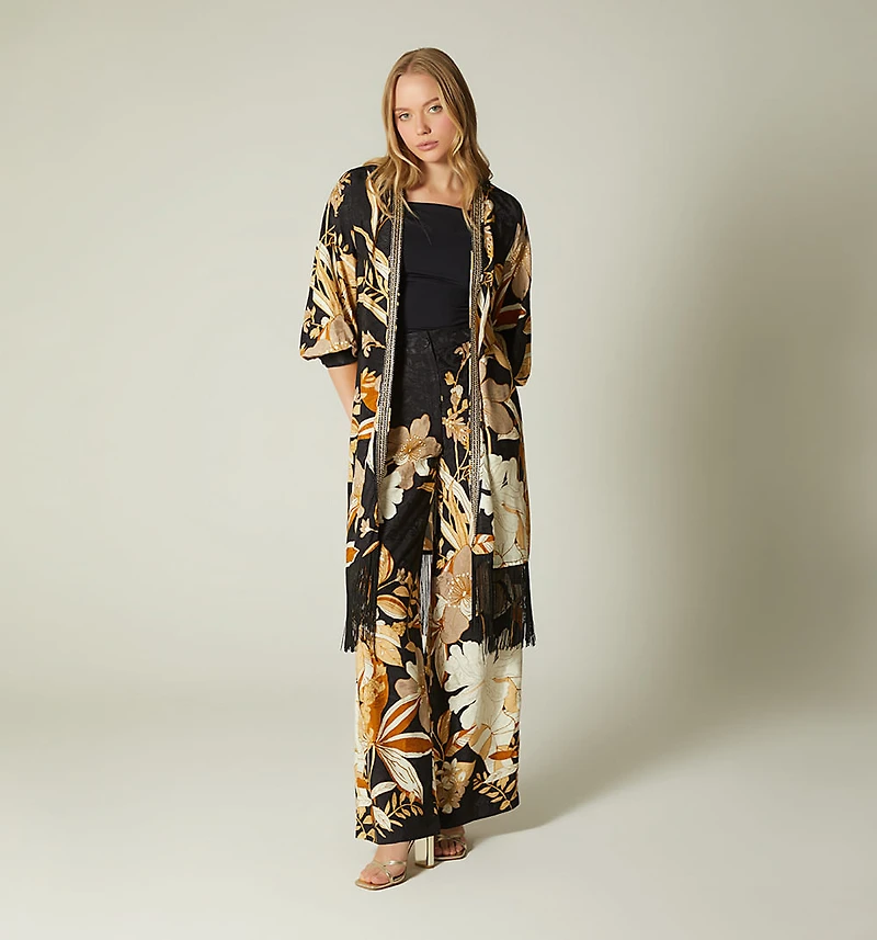 PRINTED PALAZZO PANTS