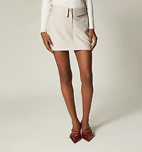 SKORT WITH COMBINED WAISTBAND