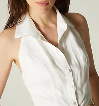 HALTER SHORT JUMPSUIT
