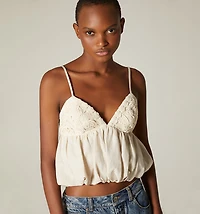 Striped Balloon Blouse Combined