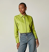BOX LONG SLEEVE SHIRT BLOUSE