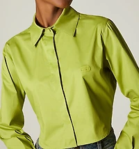 BOX LONG SLEEVE SHIRT BLOUSE