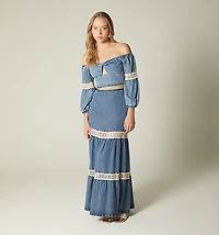 ROMANTIC 3/4 SLEEVE BLOUSE FOR WOMEN