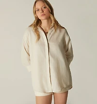 BLOUSE 3/4 SLEEVE EMBROIDERED FRONT