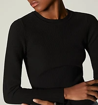 BASIC LONG SLEEVE SWEATER