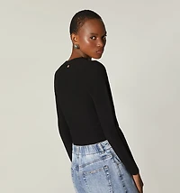 BASIC LONG SLEEVE SWEATER