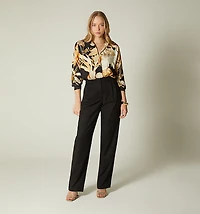 CROSSOVER BODY THREE-QUARTER SLEEVE