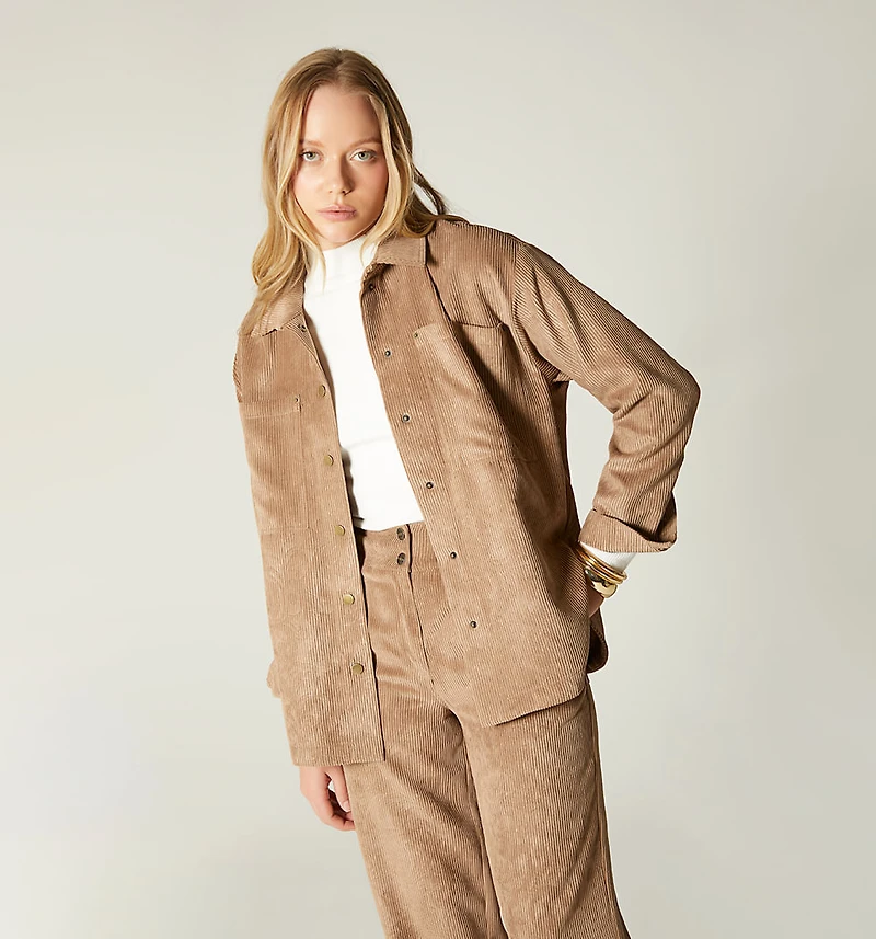 WOMEN'S SHIRT BLOUSE WITH POCKETS