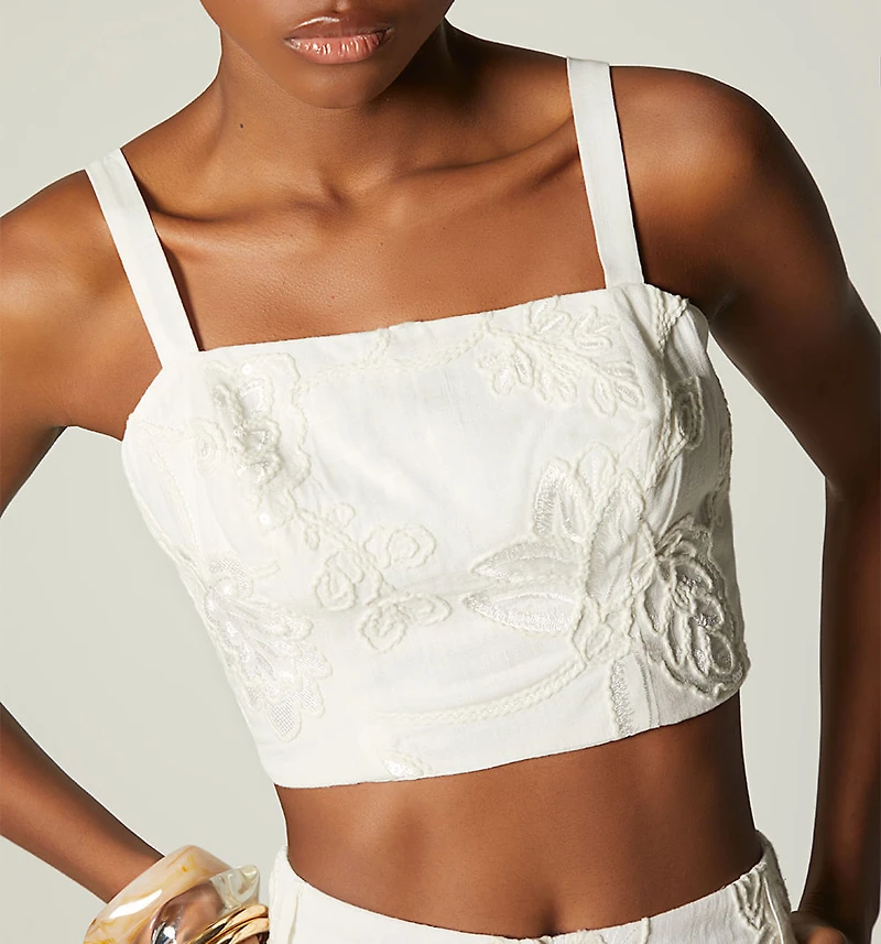 STRAP BLOUSE WITH BUTTONS ON BACK