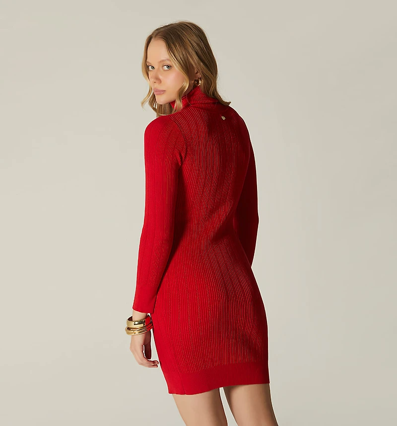 LONG SLEEVE DRESS WITH BUTTONS