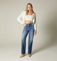 KNITTED TOP WITH PEARLS