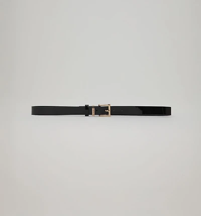 PATENT LEATHER BELT