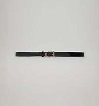 PATENT LEATHER BELT
