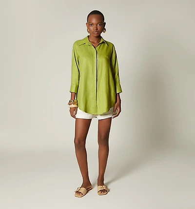 Tunic 3/4 Sleeve Combined Pocket