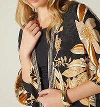 OVERCOAT WITH FRINGES