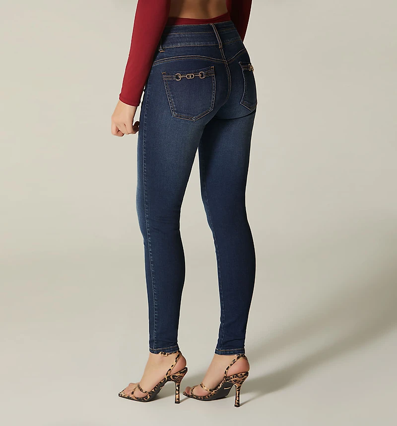 HIGH WAIST ULTRASLIM JEAN WITH H POCKETS