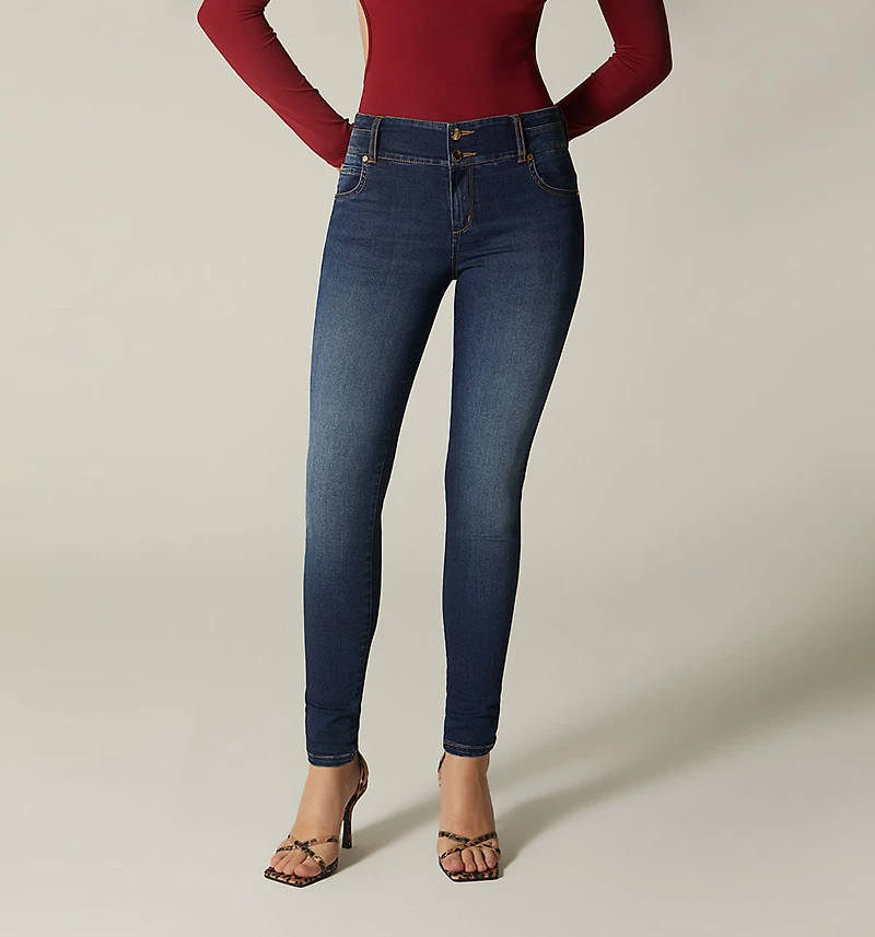 HIGH WAIST ULTRASLIM JEAN WITH H POCKETS